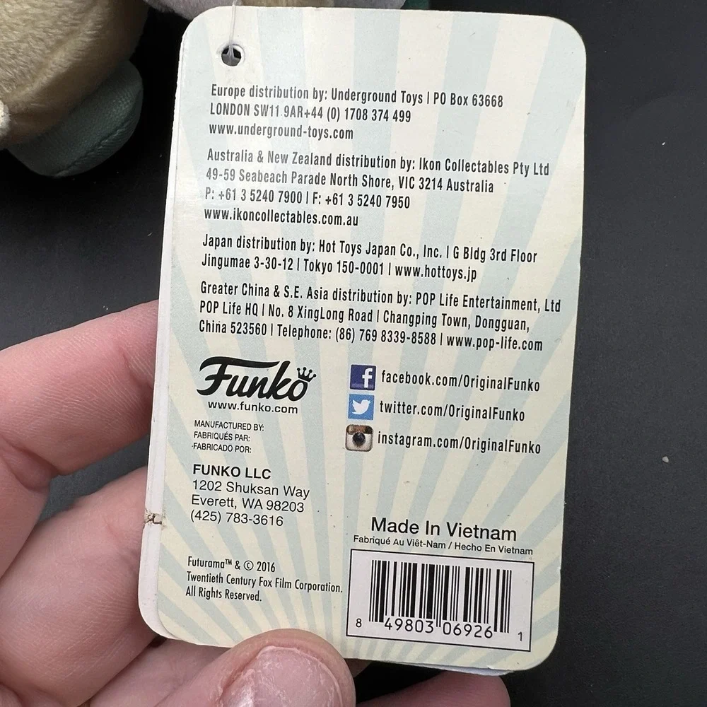 New Funko Mopeez‎ Futurama Professor Farnsworth Plush 2016 Matt Groening